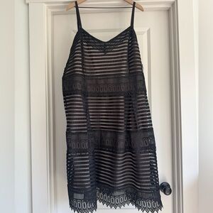 Black Lace Dress Women’s Plus Size XXL / 24